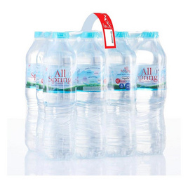 น้ำแร่ออลสปริง 600 มล. แพ็ก 12 ขวด - ออลสปริง, น้ำแร่