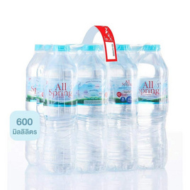 น้ำแร่ออลสปริง 600 มล. แพ็ก 12 ขวด - ออลสปริง, โปรโมชั่นสายดื่มเท่านั้น