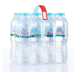 น้ำแร่ออลสปริง 600 มล. แพ็ก 12 ขวด - ออลสปริง, น้ำแร่