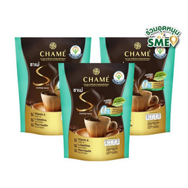 ชาเม่ชาย คอฟฟี่แพค กาแฟปรุงสำเร็จชนิดผง 60 กรัม (15 กรัม x 4 ซอง) แพ็ก 3 ถุง - Chame, กาแฟสำเร็จรูป