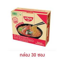 นิสชิน รสต้มยำกุ้งแซ่บ 60 กรัม (กล่อง 30 ซอง) - นิสชิน, เครื่องปรุงรสและของแห้ง