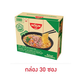 นิสชิน รสหมูสับ 60 กรัม (กล่อง 30 ซอง) - นิสชิน, Nissin