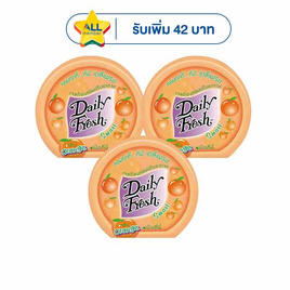 เดลี่เฟรชเจลกลิ่นส้ม 60 กรัม (แพ็ก 3 ชิ้น) - Daily Fresh, ของใช้เบ็ดเตล็ด