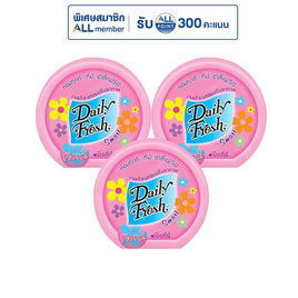 เดลี่เฟรชเจลกลิ่นฟลอรัล 60 กรัม (แพ็ก 3 ชิ้น) - Daily Fresh, 1 แถม 1