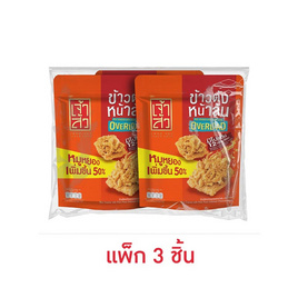 เจ้าสัว ข้าวตังหน้าหมูหยองหน้าล้น 60 กรัม (แพ็ก 3 ชิ้น) - เจ้าสัว, 7Online