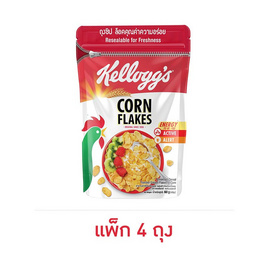 เคลล็อกส์ คอร์นเฟล็กซ์ ถุง 60 กรัม (แพ็ก 4 ชิ้น) - เคลล็อกส์, Kellogg's