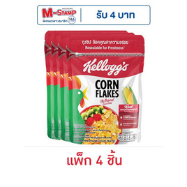 เคลล็อกส์ คอร์นเฟล็กซ์ ถุง 60 กรัม (แพ็ก 4 ชิ้น) - เคลล็อกส์, ซีเรียล