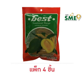 เบสท์ มะม่วงหวาน 60 กรัม (แพ็ก 4 ชิ้น) - Best, อาหารและเครื่องดื่ม