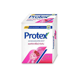 โพรเทคส์ สบู่ก้อน เพอร์ฟูม พีโอนี & ทับทิม 60 กรัม (แพ็ก 4 ก้อน) - Protex, สบู่ก้อน  protex