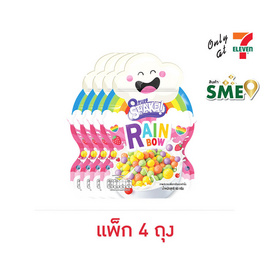 โอพัฟเชค ซีเรียลเรนโบว์ รสบลูเบอร์รี่ชีสเค้ก 60 กรัม ( แพ็ก 4 ถุง) - โอพัพ