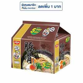 นิสชินซอง รสทงคตสึซุปกระดูกหมู 60 กรัม แพ็ก 5 ซอง - นิสชิน, นิสชิน