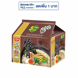 นิสชินซอง รสทงคตสึซุปกระดูกหมู 60 กรัม แพ็ก 5 ซอง - นิสชิน, อาหารกึ่งสำเร็จรูป
