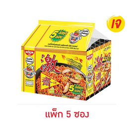 นิสชินซองพรีเมี่ยม รสเผ็ดเกาหลีเจ 60 กรัม (แพ็ก 5 ซอง) - นิชชิน, เส้นก๋วยเตี๋ยวกึ่งสำเร็จรูป/บะหมีกึ่งสำเร็จรูป