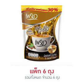 เพรียวคอฟฟี่สูตรเพรียวพลัส 60 กรัม แพ็ก 5 ซอง  (6 ถุง) - เพรียว, เพรียว