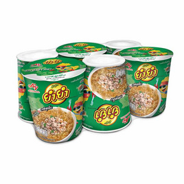 ยำยำคัพเต็มเต็ม รสหมูสับ 60 กรัม แพ็ก 6 ชิ้น - ยำยำ, ยำยำ