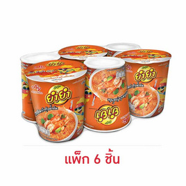 ยำยำคัพเต็มเต็ม รสต้มยำกุ้งน้ำข้น 60 กรัม แพ็ก 6 ชิ้น - ยำยำ, ยำยำ