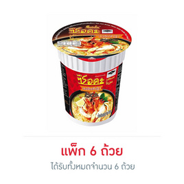 ซือดะคัพ รสต้มยำกุ้ง 60 กรัม แพ็ก 6 ถ้วย - ซือดะ, สินค้าขายดีประจำวัน