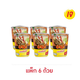 มาม่าเจคัพ รสต้มยำเจ 60 ก. (แพ็ก 6 ถ้วย) - มาม่า, สินค้าใหม่เครื่องปรุงและอาหาร
