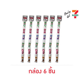 เทสตี้ ช็อกโกแลตคาร์สตริ๊ป 60 กรัม (กล่อง 6 ชิ้น) - เทสตี้, ช็อกโกแลต