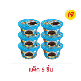 ป้าแว่น น้ำพริกเห็ดหอมเจ 60 กรัม (แพ็ก 6 ชิ้น) - ป้าแว่น