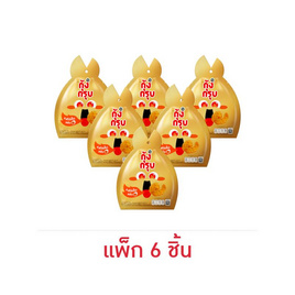 กุ้งกรุบ บุกปรุงรสรูปกุ้งรสไข่เค็มแซ่บ 60 กรัม (แพ็ก 6 ชิ้น) - กุ้งกรุบ, ลูกอมและขนมขบเคี้ยวอื่นๆ