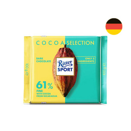 ริตเทอร์สปอร์ต ช็อกโกแลต โกโก้ซีเล็คชั่น 61% 100 กรัม - Ritter Sport, 7Online