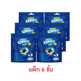 โอรีโอ มินิคุกกี้แซนวิชสอดไส้ครีมวานิลลา 61.3 กรัม (แพ็ก 6 ชิ้น) - โอรีโอ, เมื่อซื้อสินค้าขนมภายใต้แบรนด์ Oreo ที่ร่วมรายการ ครบ 179 บาท รับฟรี แก้ว Twist Lick Dunk