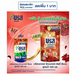 บรีสเอกเซล น้ำยาซักผ้า ซิกเนเจอร์ ลิลลี่แดง 620 มล. - บรีส