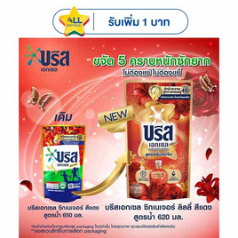 บรีสเอกเซล น้ำยาซักผ้า ซิกเนเจอร์ ลิลลี่แดง 620 มล. - บรีส, น้ำยาซักผ้า