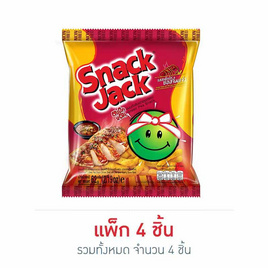 สแน็คแจ๊ค รสสเต๊กไก่ซอสจิ้มแจ่ว 62 กรัม (แพ็ก 4 ชิ้น) - สแน็คแจ๊ค, สแน็คแจ๊ค