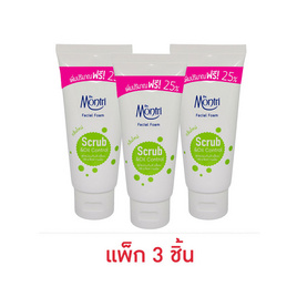 ดร.มนตรี สครับ&ออยล์ คอนโทรล เฟเชียล โฟม 62.50 กรัม (แพ็ก 3 ชิ้น) - Dr.montri, ทำความสะอาดผิวหน้า