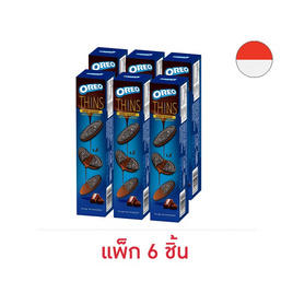 โอรีโอทินส์ แซนวิชคุกกี้สอดไส้รสดาร์กช็อกโกแลต 62 กรัม (แพ็ก 6 ชิ้น) - โอรีโอ, สินค้าใหม่