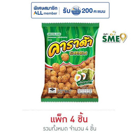 คาราด้า รสโนริสาหร่าย 64 กรัม (แพ็ก 4 ชิ้น) - คาราด้า, สินค้าขายดีขนมขบเคี้ยวและช็อคโกแลต