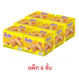 ฟันโอ โดรายากิสอดไส้ครีมกลิ่นคัสตาร์ด 64 กรัม (แพ็ก 6 ชิ้น) - ฟันโอ, เวเฟอร์/เค้ก/พาย