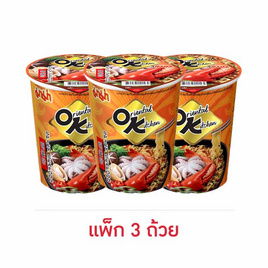 มาม่าคัพ ออเรียนทัลคิตเชนรสสไปซี่ซีฟูดส์ 65 กรัม (แพ็ก 3 ถ้วย) - มาม่า, เส้นก๋วยเตี๋ยวกึ่งสำเร็จรูป/บะหมีกึ่งสำเร็จรูป