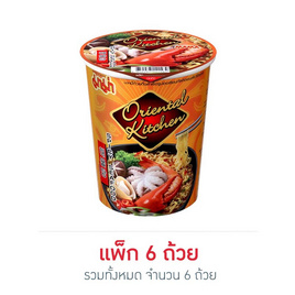 มาม่าออเรียนทัลคัพ รสสไปซี่ซีฟู้ด 65 กรัม (แพ็ก 6 ถ้วย) - มาม่า, อาหารกึ่งสำเร็จรูป