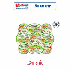ซัมยัง เว็จเจ็ทเทสตี้ คัพ 65 กรัม (แพ็ก 6 ชิ้น) - ซัมยัง, บะหมี่กึ่งสำเร็จรูป