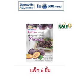 ฟูจิพลัม ลูกพรุน 65 กรัม (แพ็ก 6 ชิ้น) - ฟูจิพลัม, ผลไม้อบแห้ง
