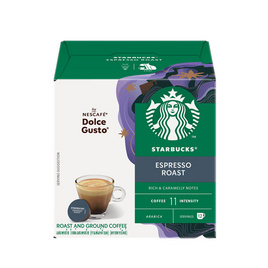 สตาร์บัค ดอลเช่กุสโต้ เอสเปรสโซโรสต์ 66 กรัม (กล่อง 12 แคปซูล) - Starbuck, กาแฟสำเร็จรูป