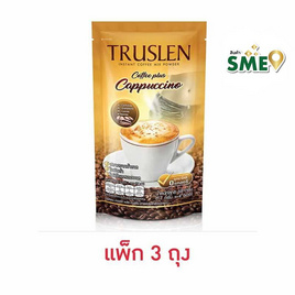 ทรูสเลนคอฟฟี่พลัส คาปูชิโน 68 กรัม (17 กรัม x 4 ซอง) แพ็ก 3 ถุง - Truslen, กาแฟ