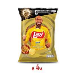 เลย์ร็อค รสหมึกย่างฮอตชิลลี่ 69 กรัม - Lays, มันฝรั่ง