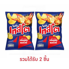 เทสโตแผ่นหยัก กลิ่นปูผัดผงกะหรี่ 69 กรัม - เทสโต, เทสโต