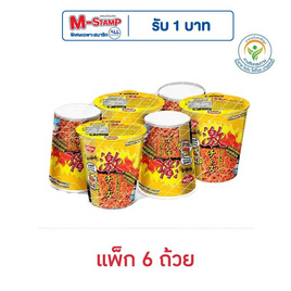 นิสชินคัพพรีเมี่ยม รสไก่เผ็ดเกาหลีชีส 69 กรัม (แพ็ก 6 ถ้วย) - นิสชิน, สินค้าอื่นๆ