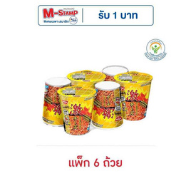 นิสชินคัพพรีเมี่ยม รสไก่เผ็ดเกาหลีชีส 69 กรัม (แพ็ก 6 ถ้วย) - นิสชิน, สินค้าอื่นๆ