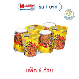 นิสชินคัพพรีเมี่ยม รสไก่เผ็ดเกาหลีชีส 69 กรัม (แพ็ก 6 ถ้วย) - นิสชิน, สินค้าอื่นๆ