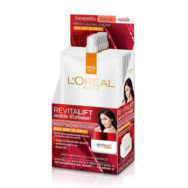 ลอริอัล ครีมรีไวทัลลิฟท์แอนไทริงเคิลเดย์ แบบซอง (แพ็ก 6 ชิ้น) - Loreal, ดูแลลบเลือนริ้วรอย