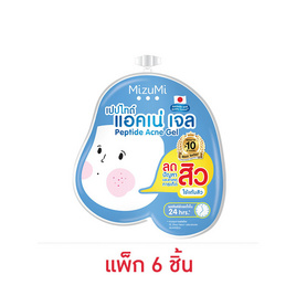 มิซึมิ เจลแต้มสิวเปปไทด์สปีดดี้ แบบซอง (แพ็ก 6 ชิ้น) - Mizumi, ครีมซองดูแลสิว