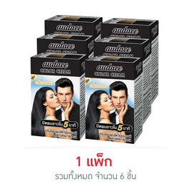 ออด๊าซ ครีมย้อมผม สีดำ (แพ็ก 6 ชิ้น) - ออด๊าซ, ออด๊าซ