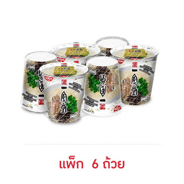 บะหมี่นิสชินคัพอิปปุโดะรสทงคตสึราเมนต้นตำรับ แพ็ก 6 ถ้วย - นิสชิน, Nissin