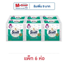 สก๊อตต์คลีนแคร์ป๊อปอัพพิมพ์ลาย (แพ็ก 6 ห่อ) - Scott, Scott & Kleenex